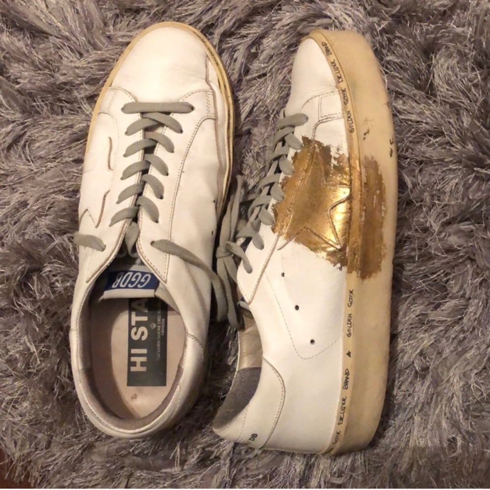 Hi star golden goose sneakers
